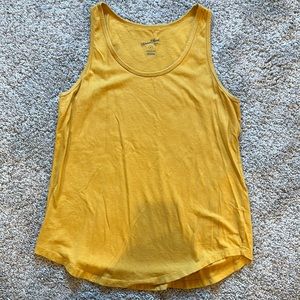 Target Universal Thread Mustard Tank Top